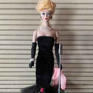 1989 Limited Edition Porcelain Barbie Doll  ~ Solo In The Spotlight 1961 W/Box